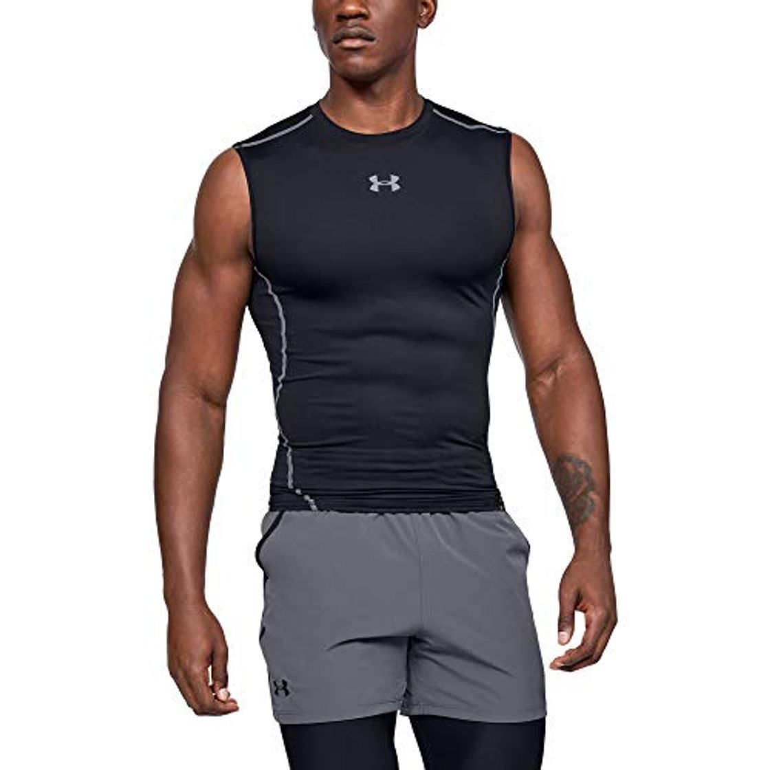 Producto Under Armour UA Heatgear Armour Sleeveless Camiseta Sin Mangas, Hombre, Negro