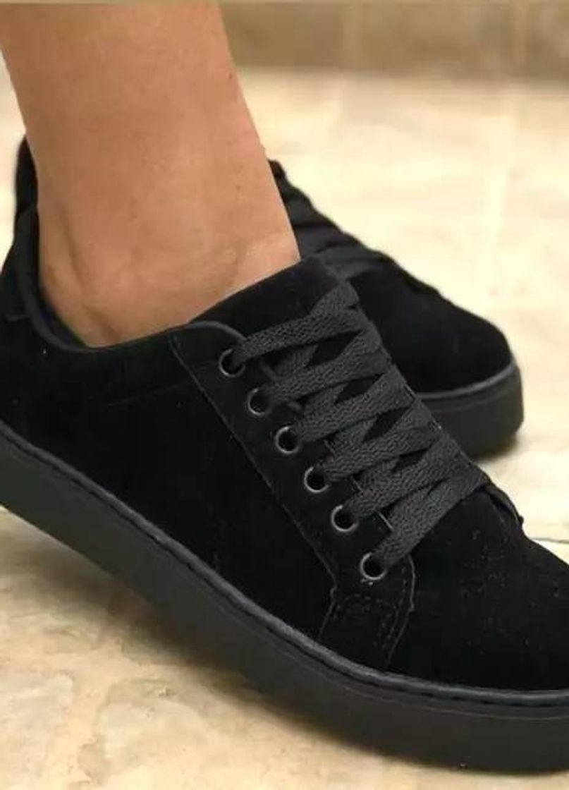 Moda Amei esse tênis preto. Gostaram? ❤️