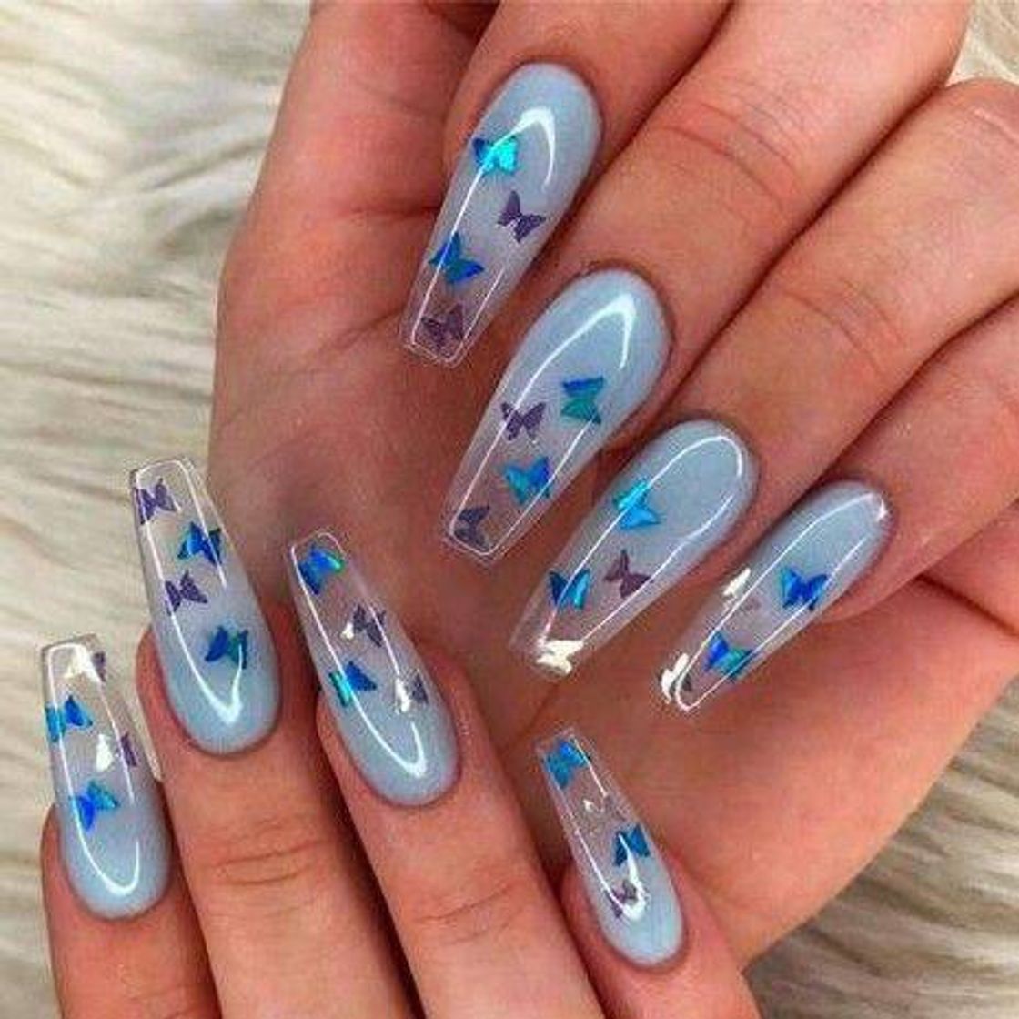 Unhas azul