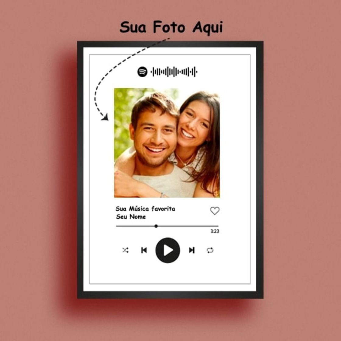 Product Quadro Spotify interativo🌌