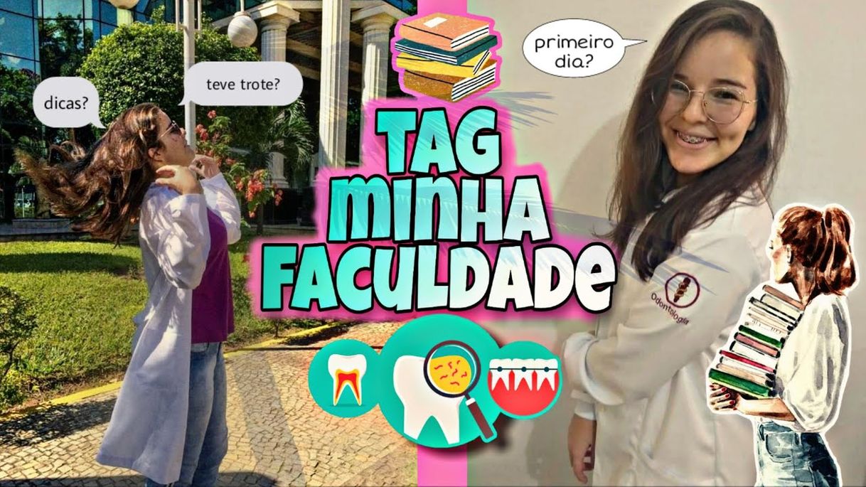 Fashion TAG MINHA FACULDADE: ODONTOLOGIA🦷✨