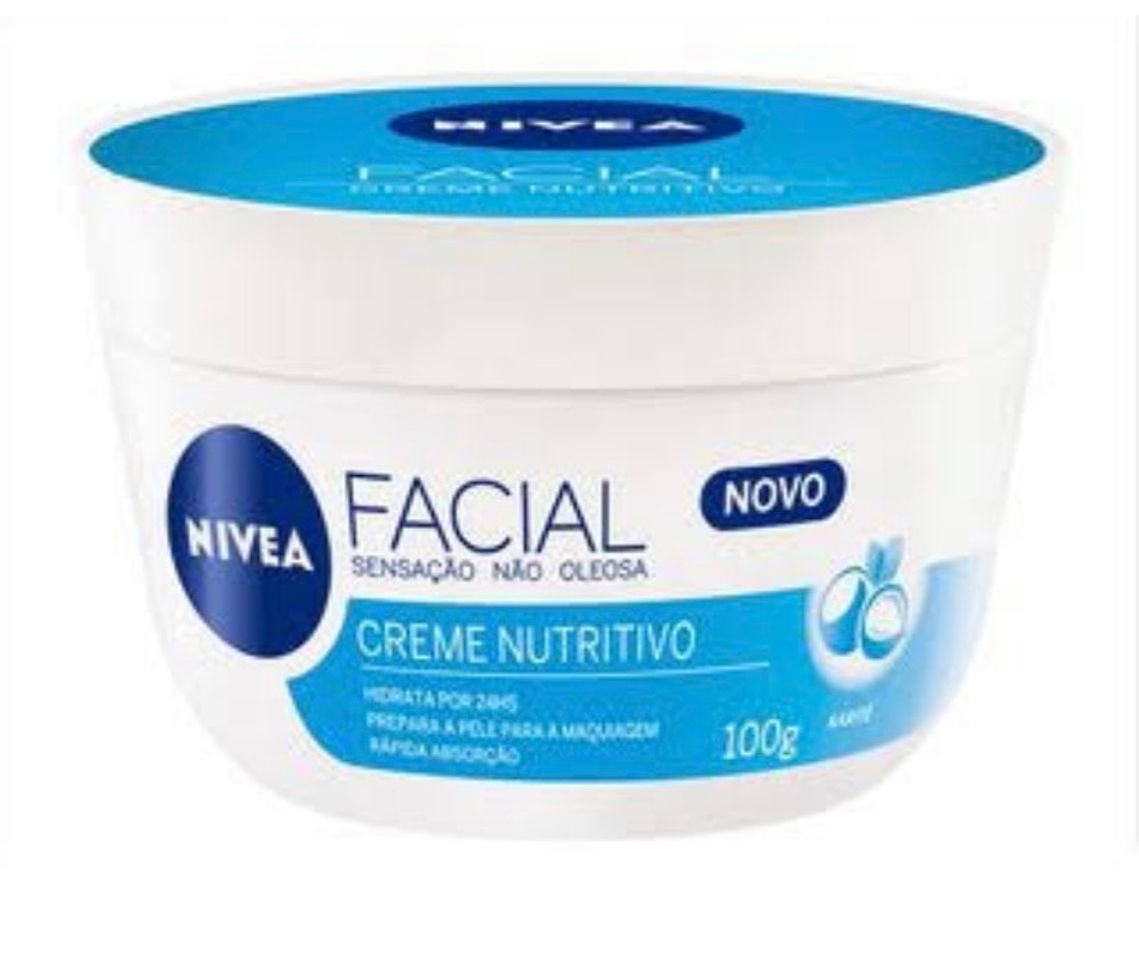 Fashion Nívea creme facial nutritivo- prepara a pele para maquiagem 