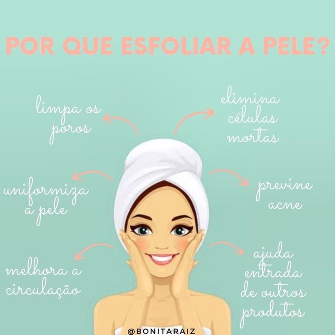 Moda Benefícios da esfoliação ✨