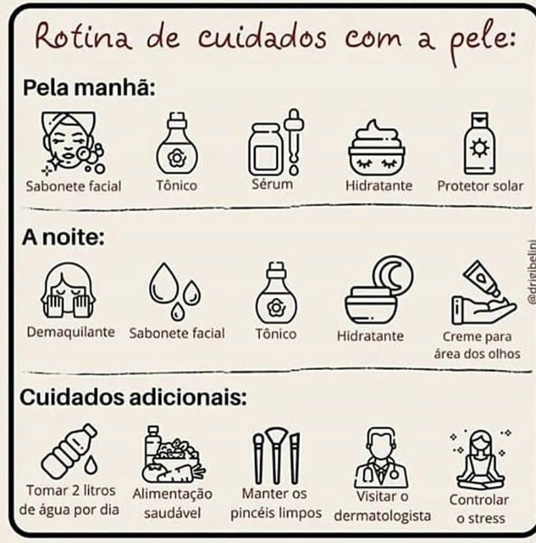 Moda Alguns outros cuidados com a pele🥝