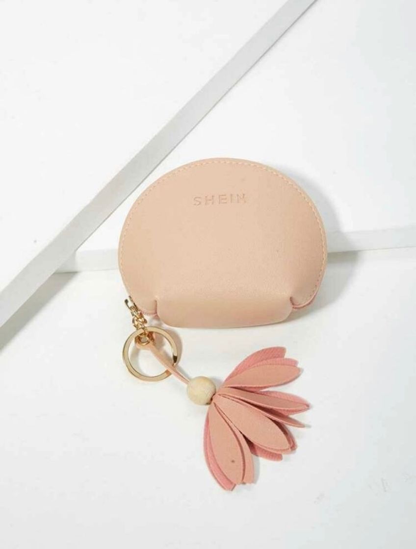 Moda SHEIN Logo Coin Purse