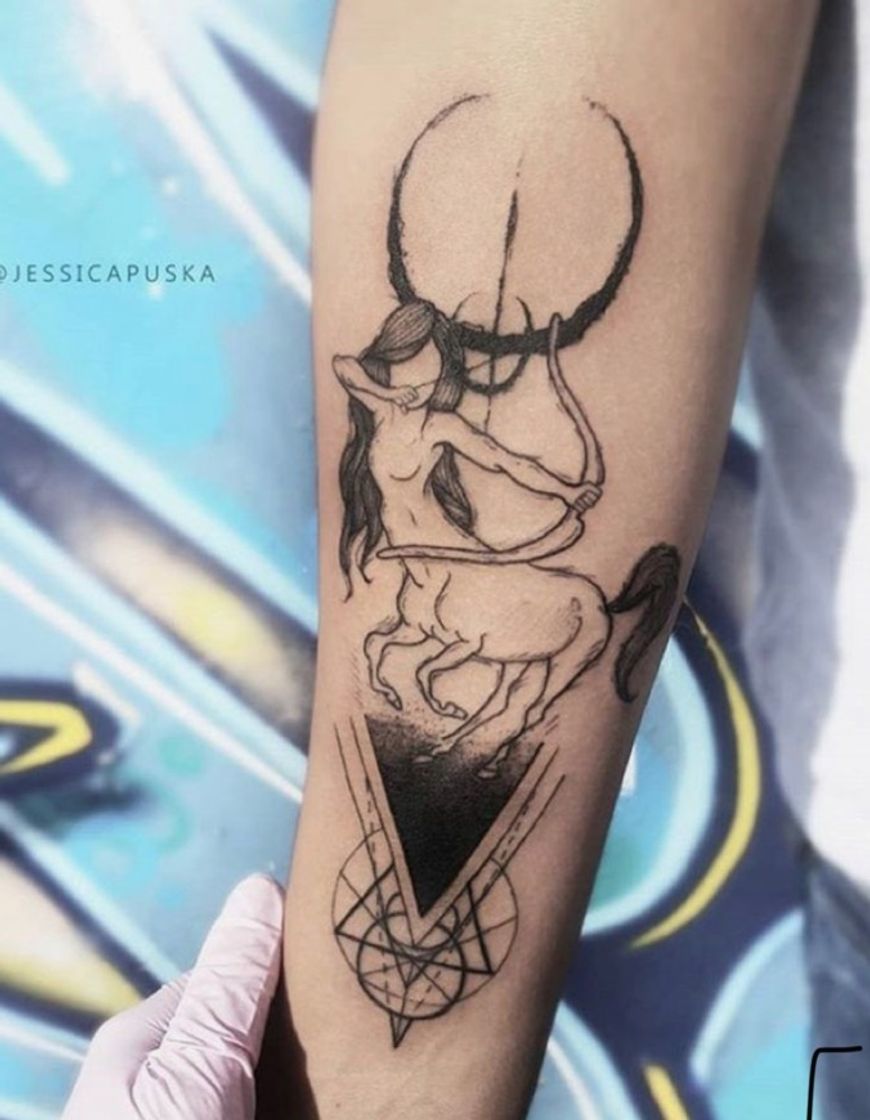 Social Tattoo Sagittarius