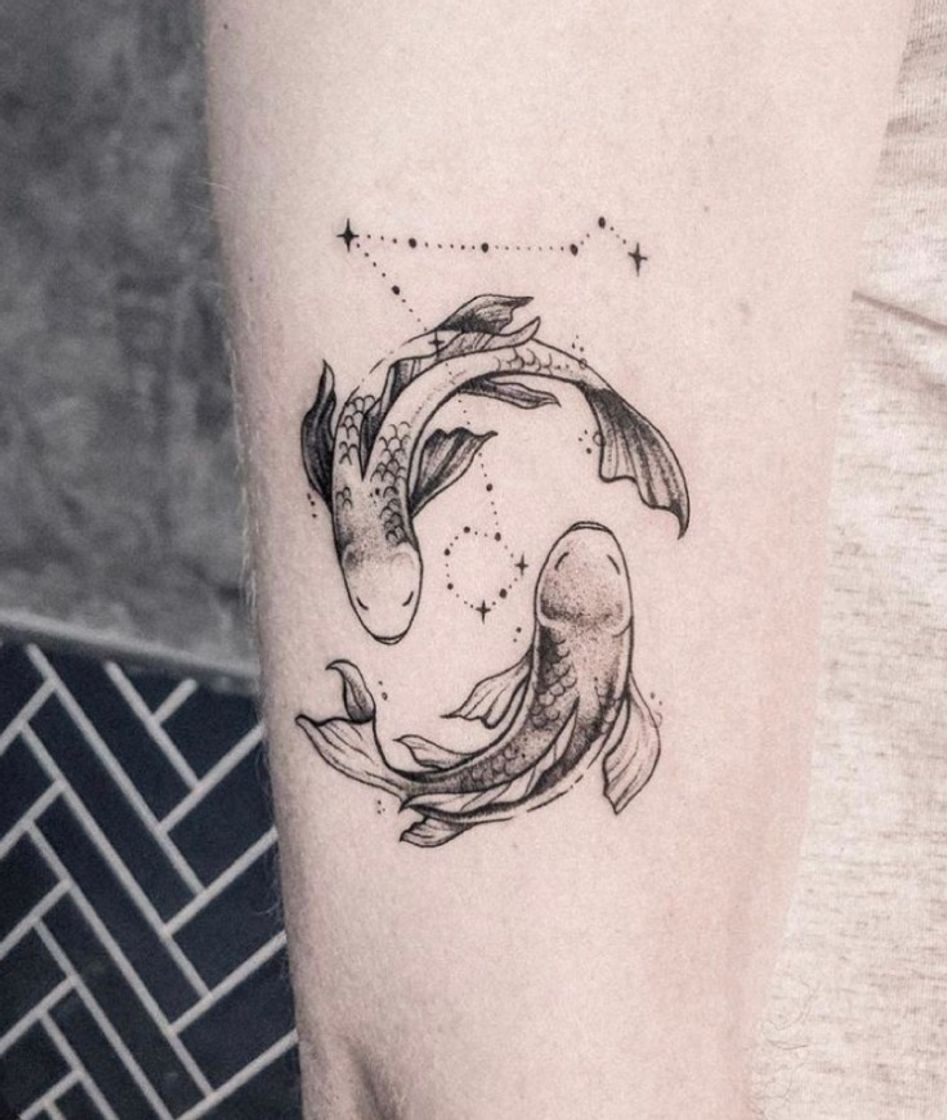 Social Tattoo Pisces