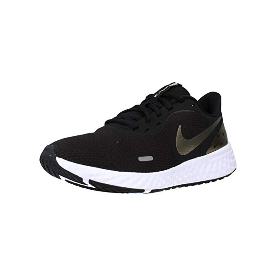 Social Nike Zapatillas de correr Revolution 5 para mujer, color negro