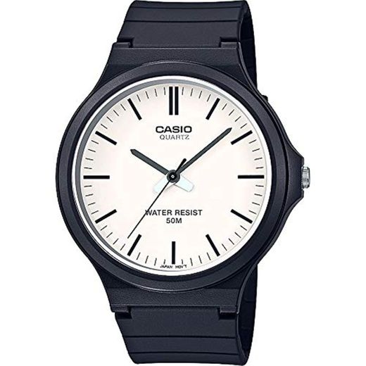 Casio Reloj Analógico para Unisex Adultos de Cuarzo con Correa en Resina