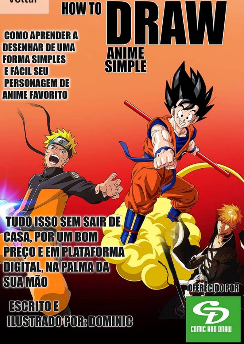 Fashion Como Desenhar Anime : De Uma Forma Básica