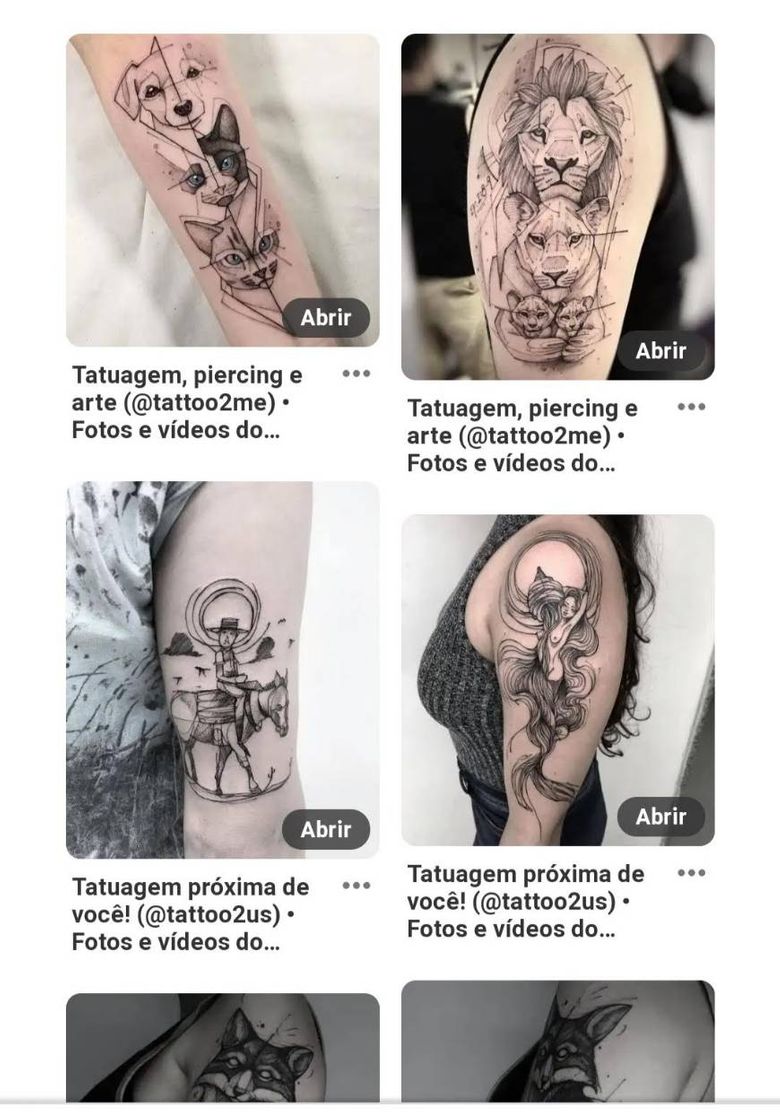 Moda Tatuagens