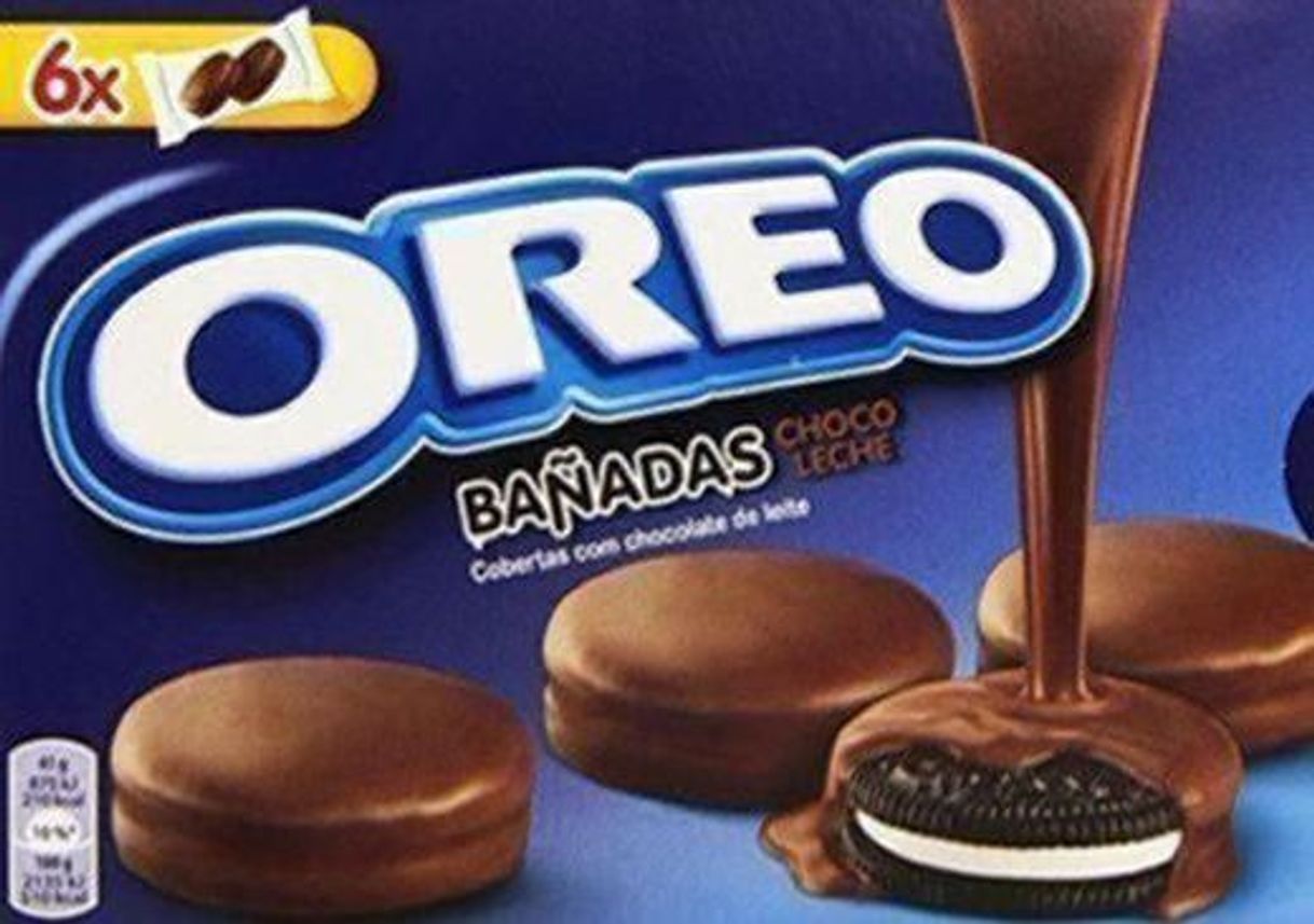 Producto Oreo Bañadas Galletas Cubierto de Chocolate con Leche