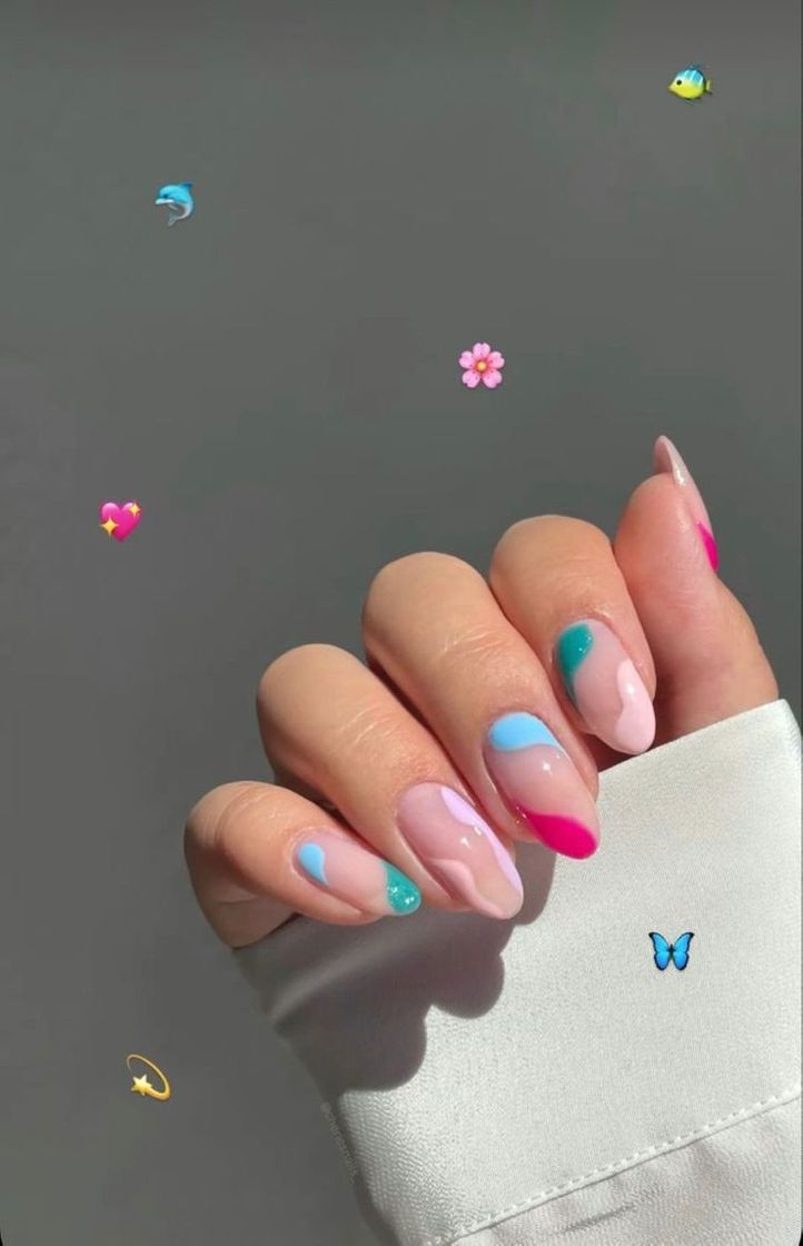 Social Wayves coloridas 