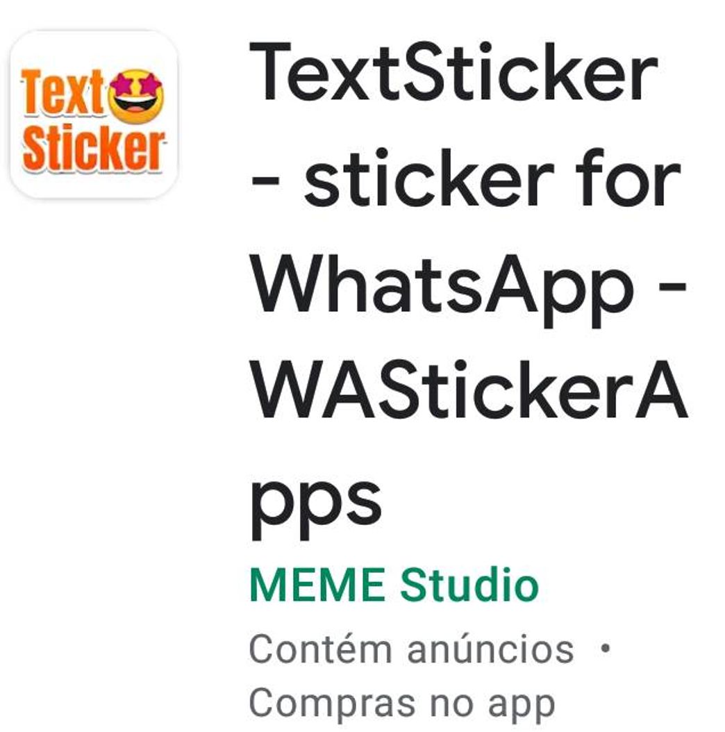 App Textsticker