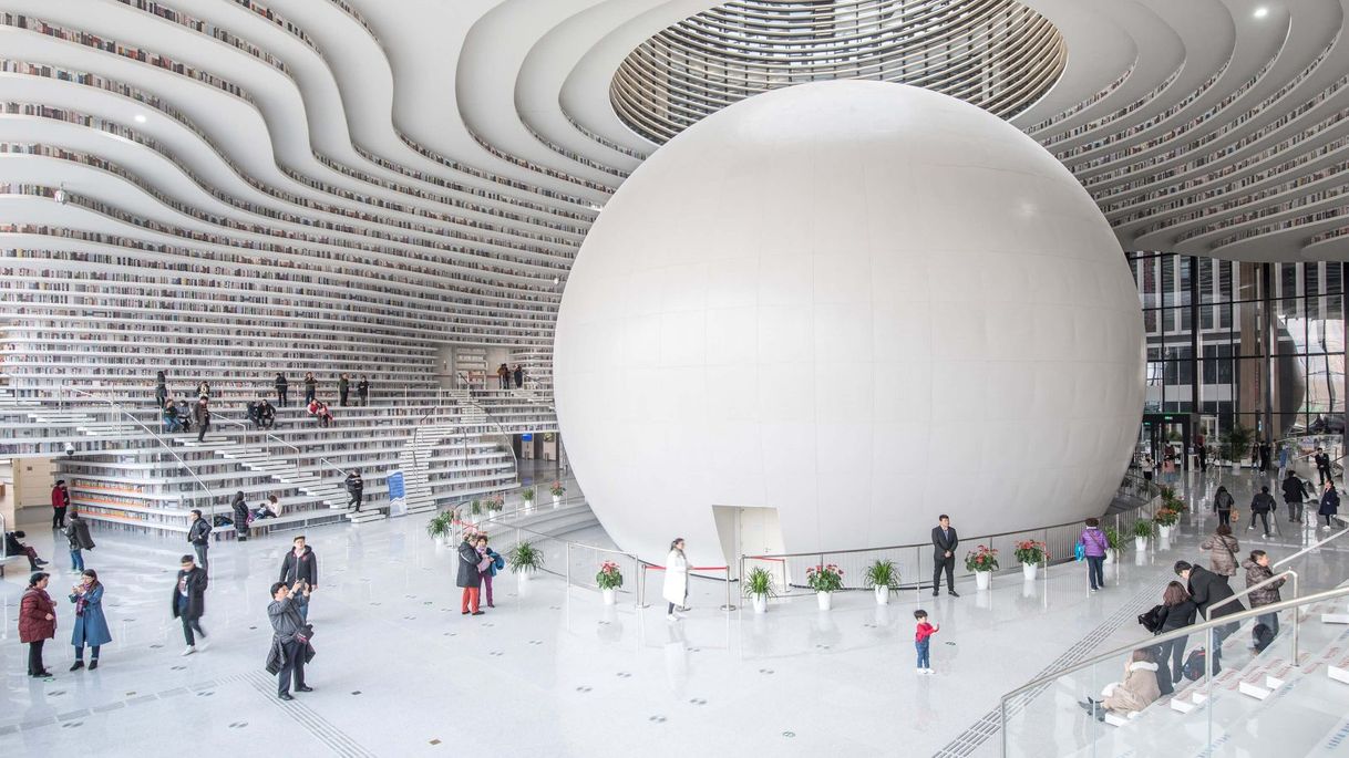 Places Biblioteca de Tianjin