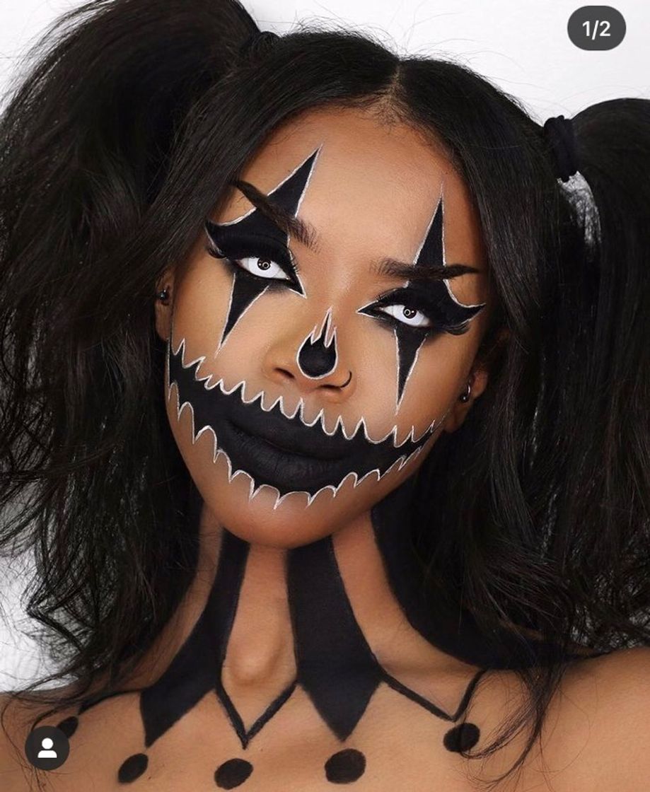 Moda halloween makeup