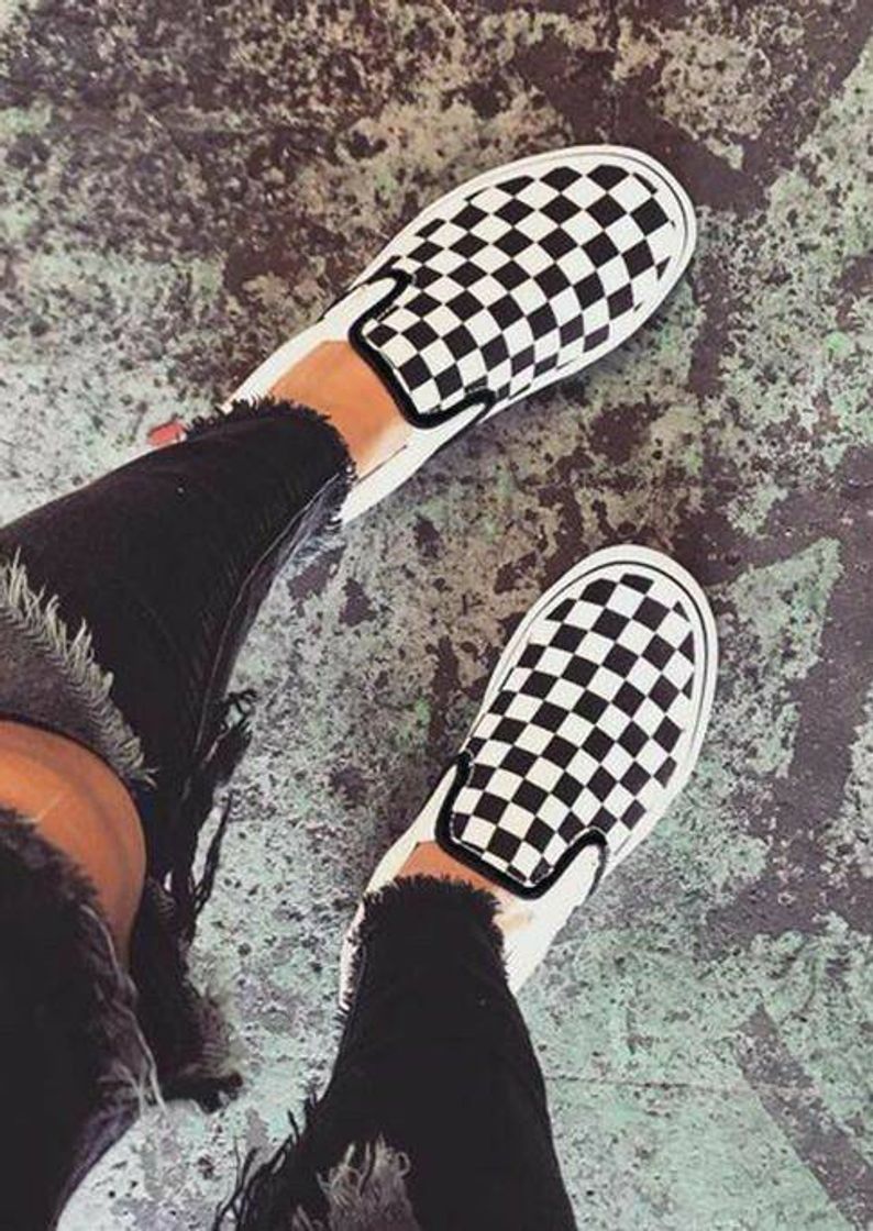 Moda •Vans quadriculado•