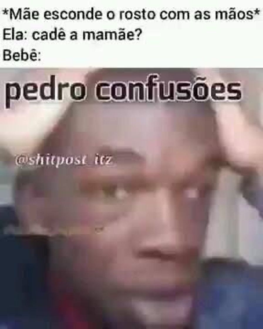 Moda Pedro confusões 