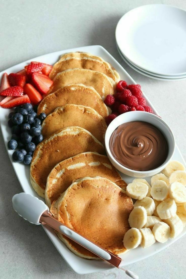 Social Waffles con frutas y Nutella 😍