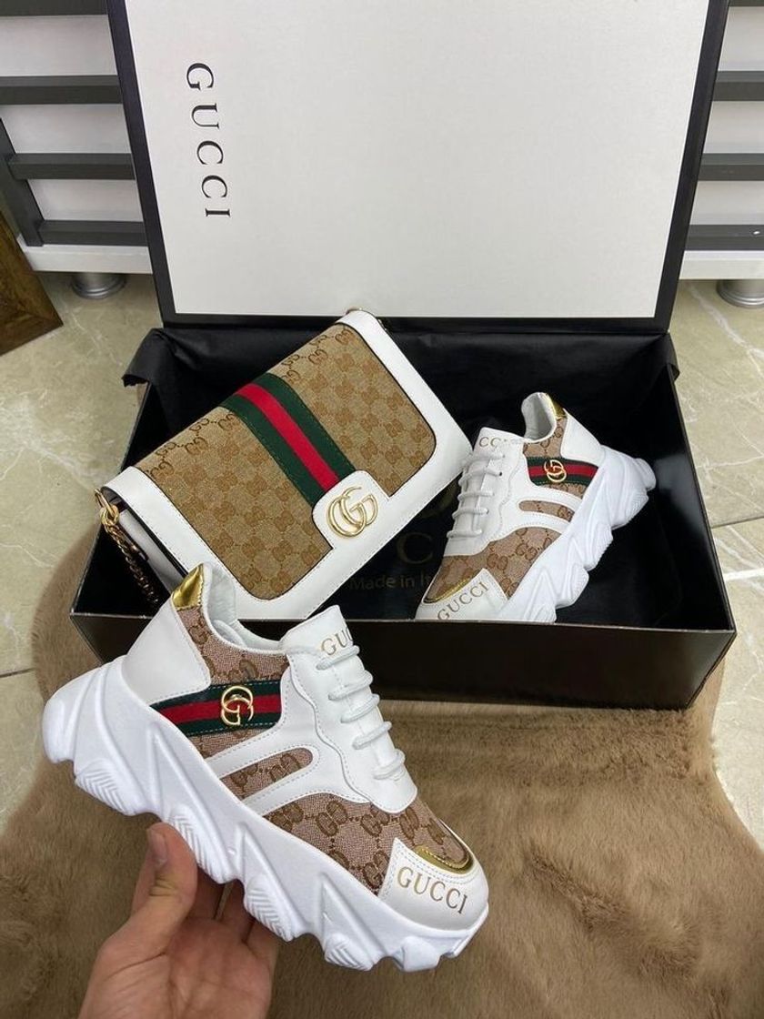 Moda Hermosa tenis Gucci ✨😍