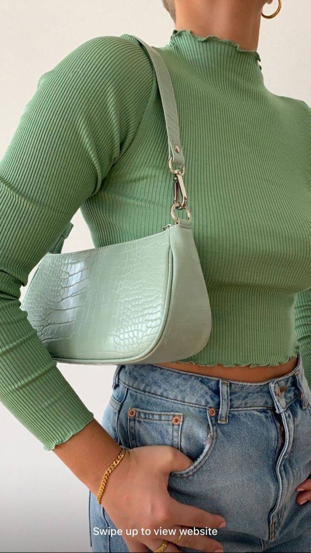 Fashion bolsa verde