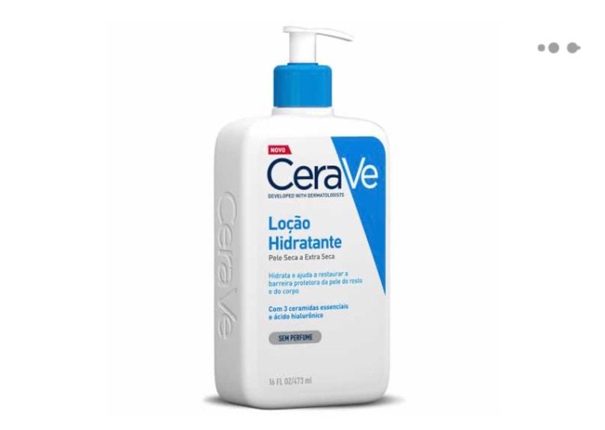 Moda Loção Hidratante CeraVe para Pele Seca e Extra Seca 473ml ...