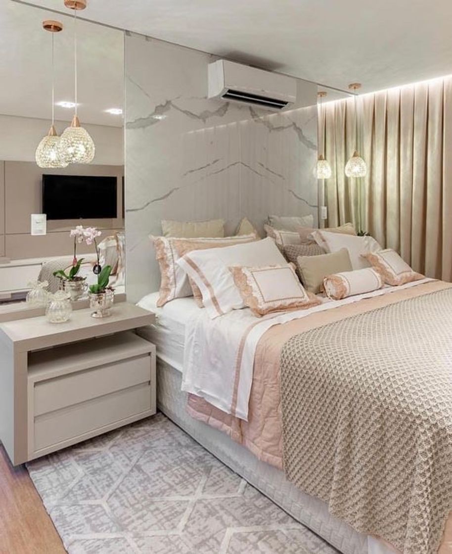 Moda Decoração de quarto feminino 