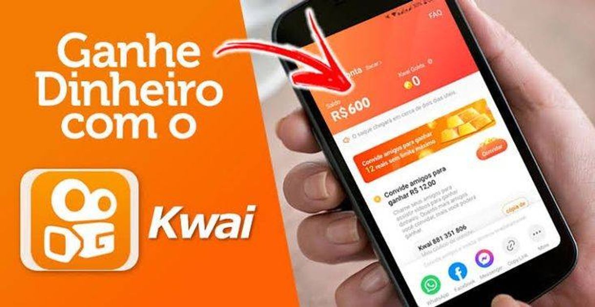 Social Ganhe dinheiro no Kwai assistindo vídeos,acesse o link acima
