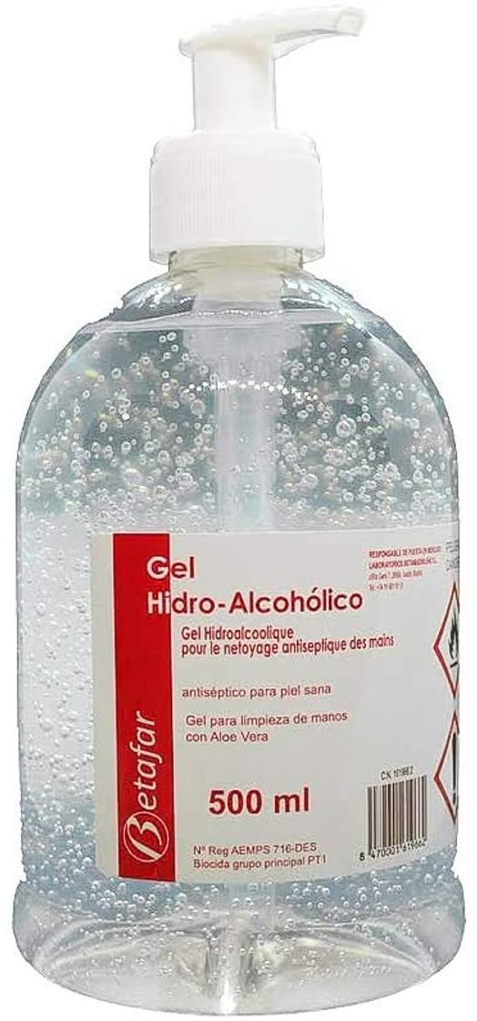 Fashion Gel hidroalcohólico para manos Betafar