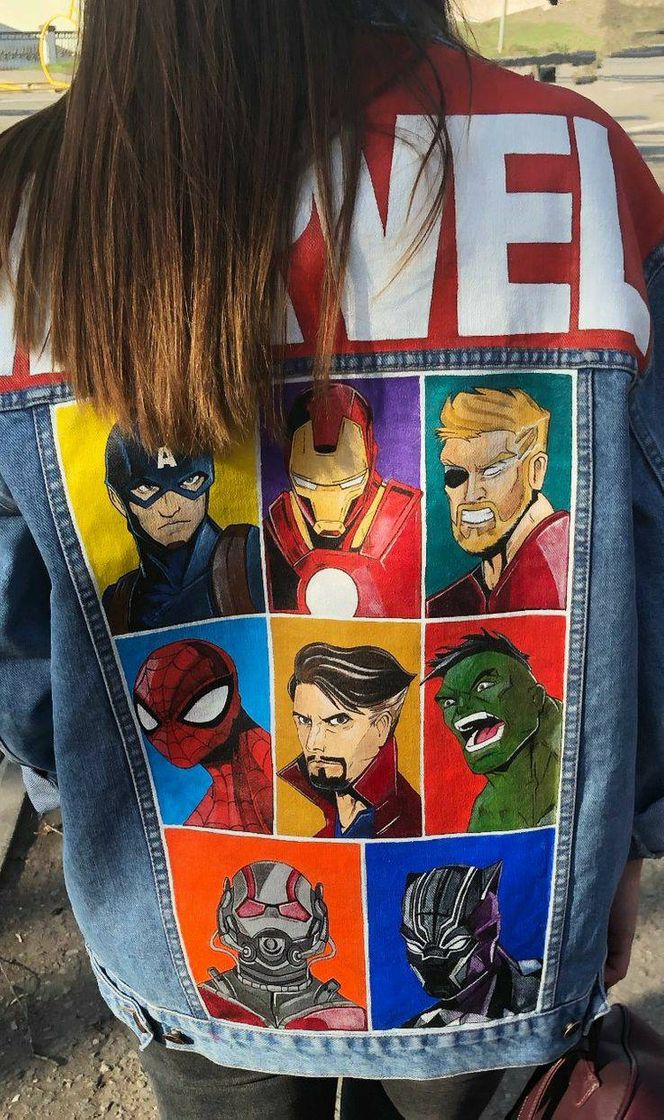 Fashion Jaqueta dos Avengers 