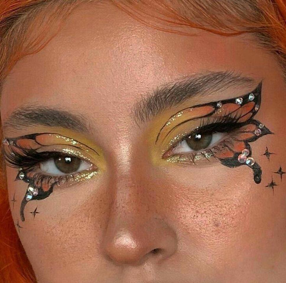 Fashion  Butterfly Makeup