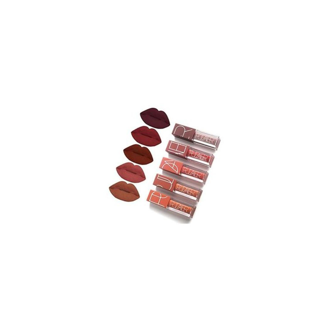 Beauty 5 Colors Matte Lipstick Set