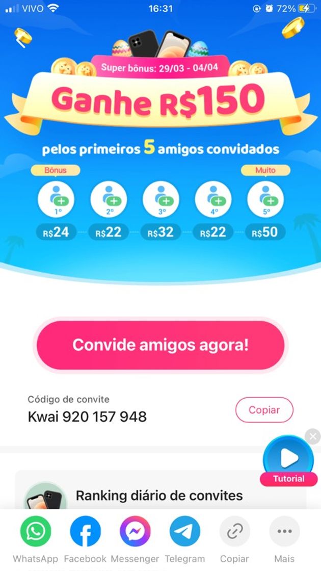 Social Kwai - ganhe dinheiro 💴 