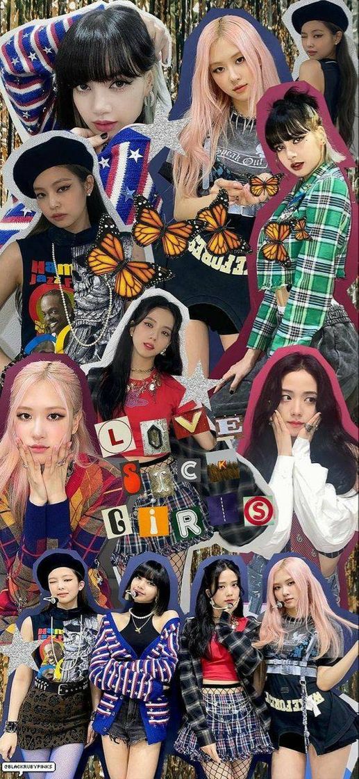 Fashion blackpink lovesick girls wallpaper