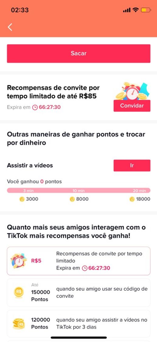 Moda Ganhe 80,00 por cada amigo que você indicar.