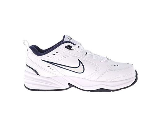 Nike Air Monarch IV, Zapatillas de Gimnasia para Hombre, Blanco