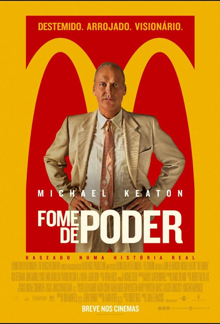 Serie O filme Fome de Poder conta a história do McDonald's