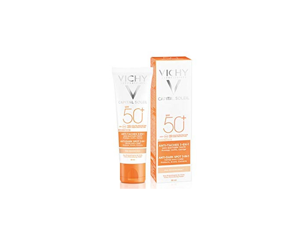 Belleza Vichy - Protector anti-manchas 3 en 1 spf 50