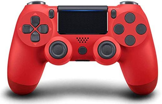 Mando PS4,Inalámbrico Gamepad,Mando Inalámbrico Vibración Doble/3D Sensores de Movimiento/Panel Multitáctil/3.5mm Puerto Audio,Bluetooth