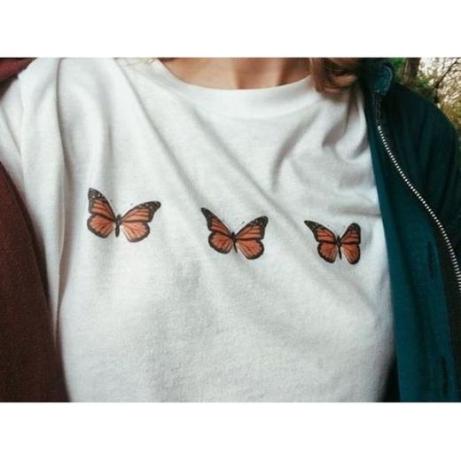 Camiseta borboleta