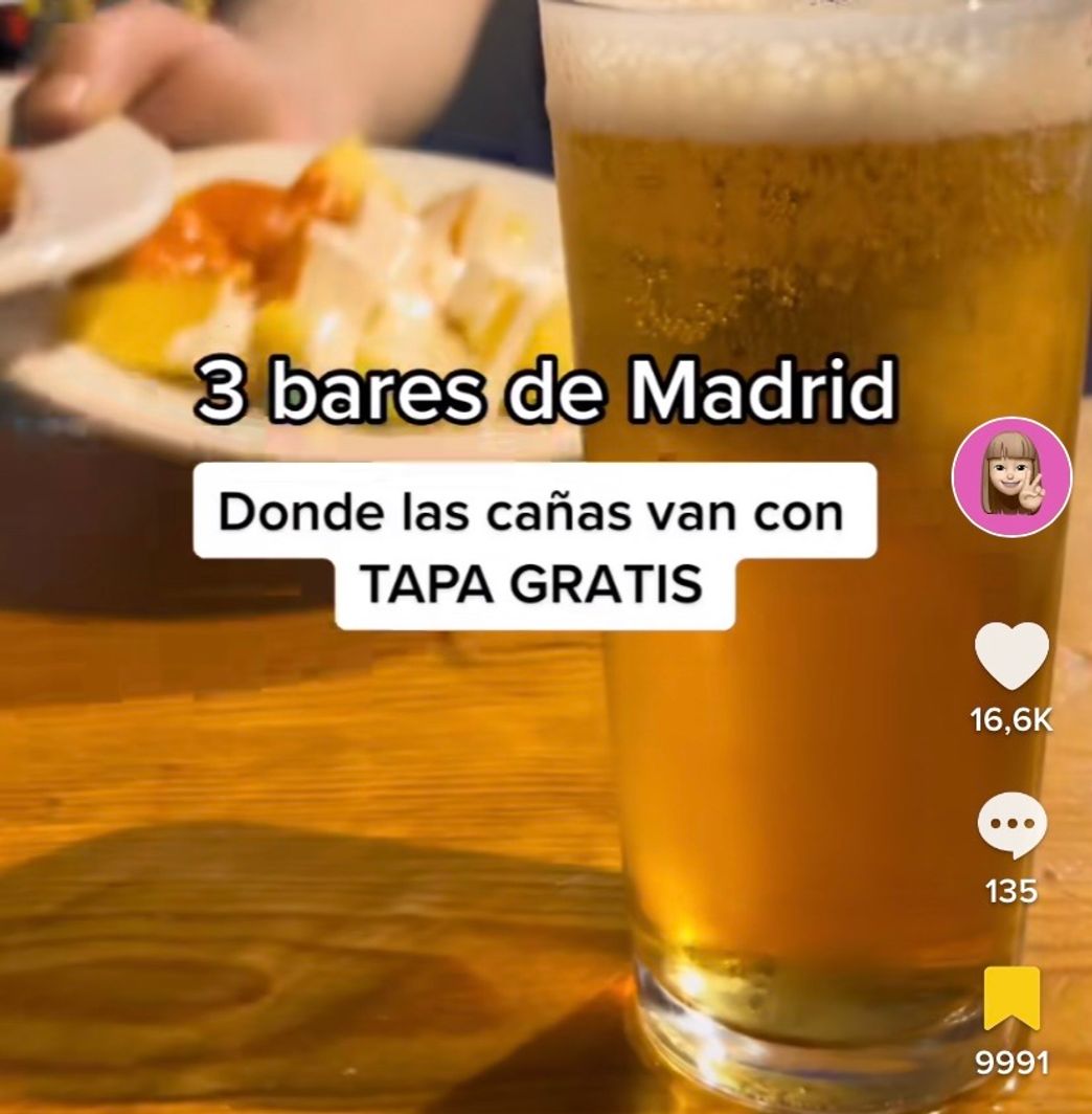 Restaurantes Bares caña + tapa gratis