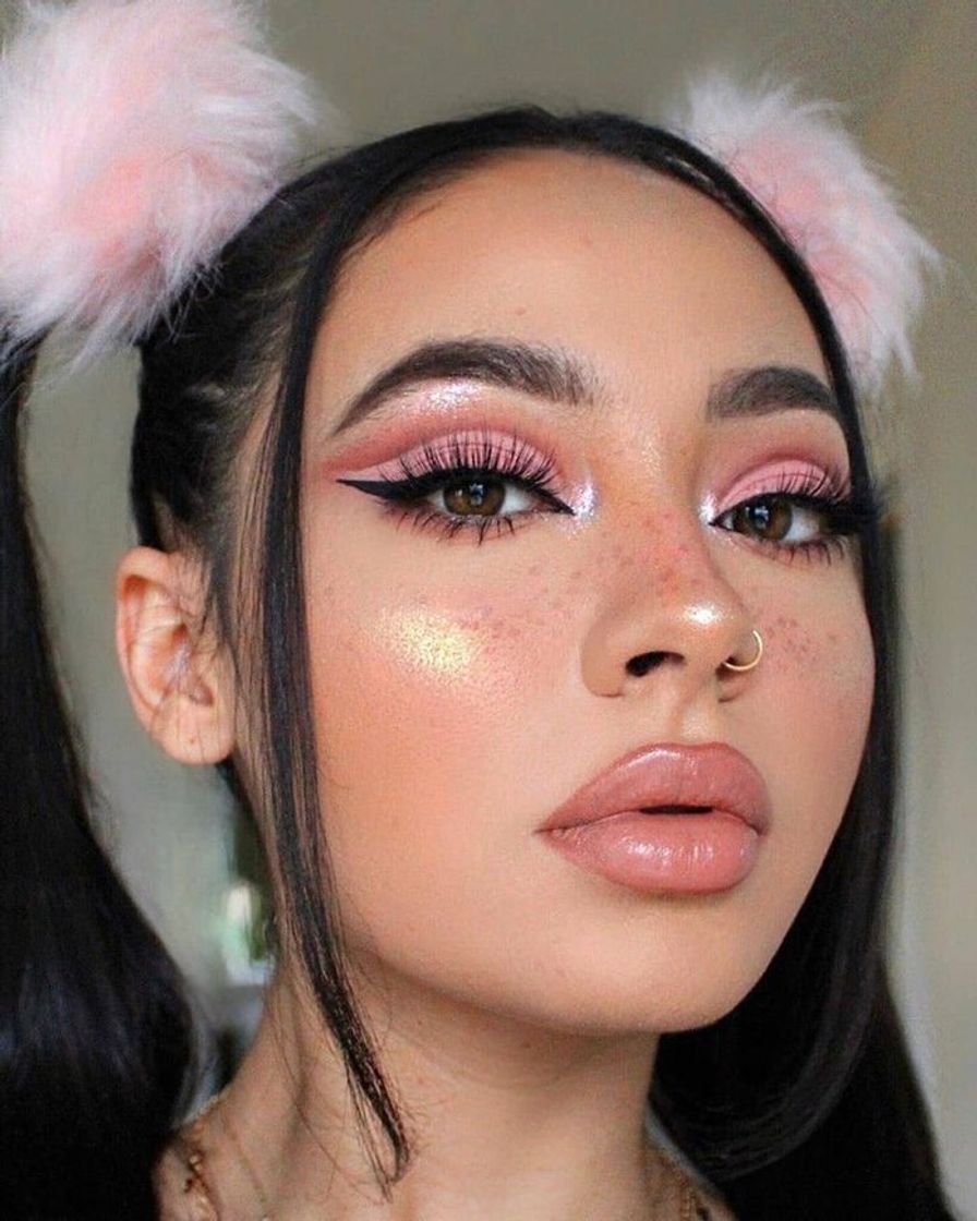 Cut crease rosa