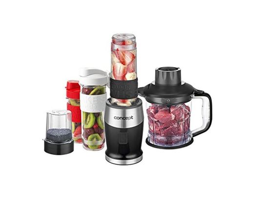 Concept Electrodomésticos SM3390 Batidora smoothie con 3 botellas de tritan