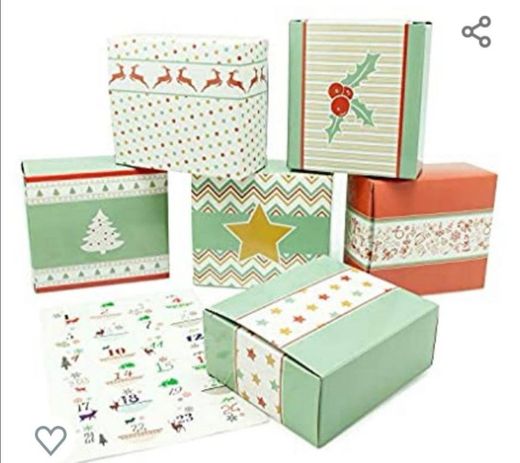 Cajas calendario de adviento 