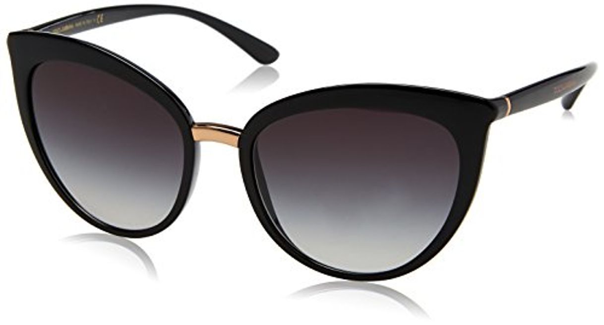 Social Dolce & Gabbana 0Dg6113, Gafas de Sol para Mujer, Negro