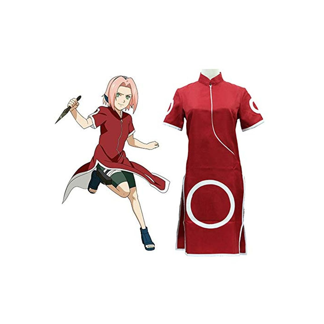 Product ZXRYF Haruno Sakura Cosplay Disfraz Anime Cosplay Diario U Ocasiones Especiales