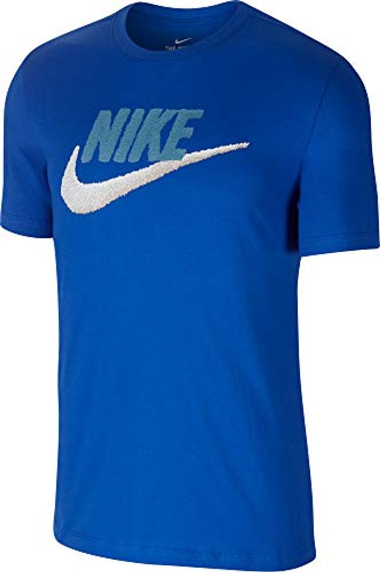 Fashion NIKE NSW tee Marca de la Marca, Game Royal/Cerulean/