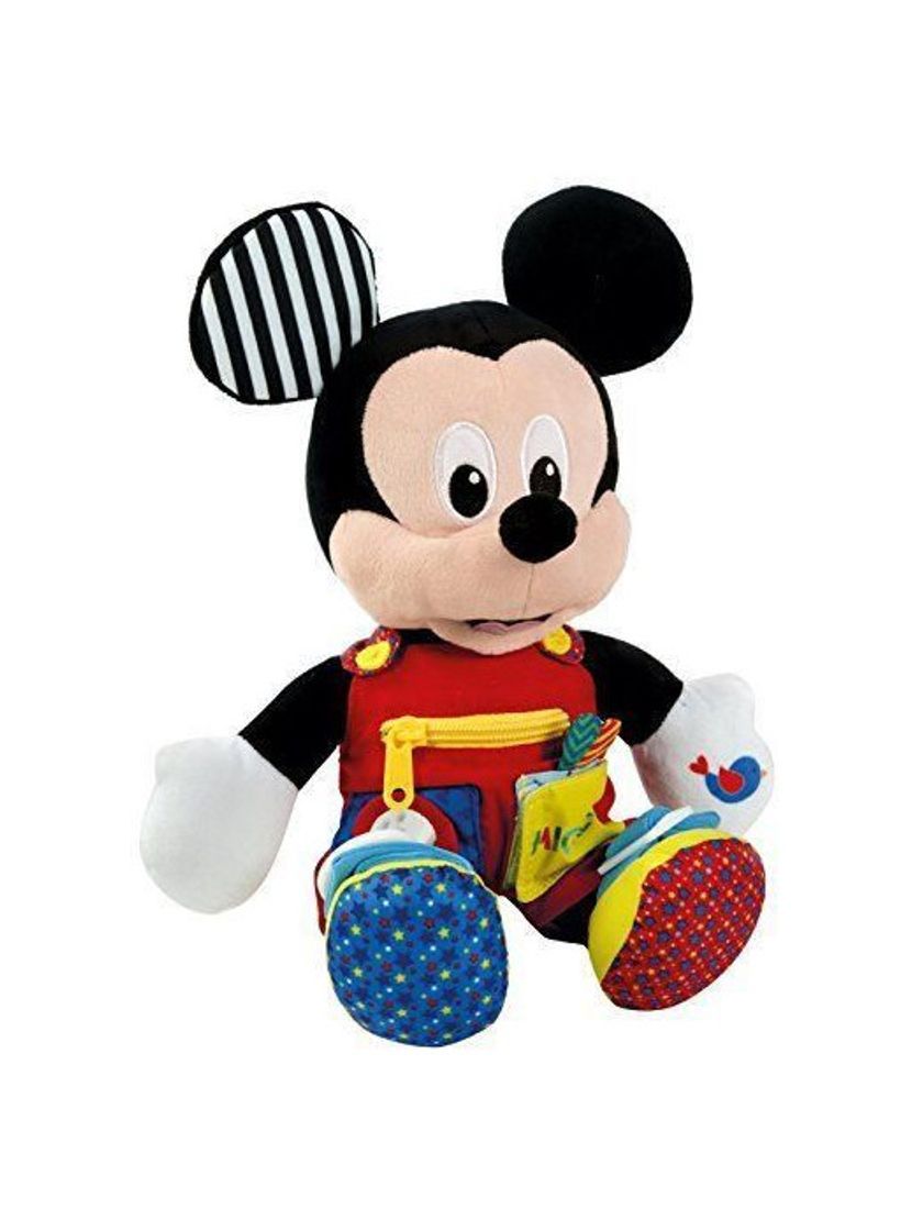 Producto Baby Clementoni- Mickey Peluche Primeros apredizajes37x26 Mouse aprendizajes, Multicolor