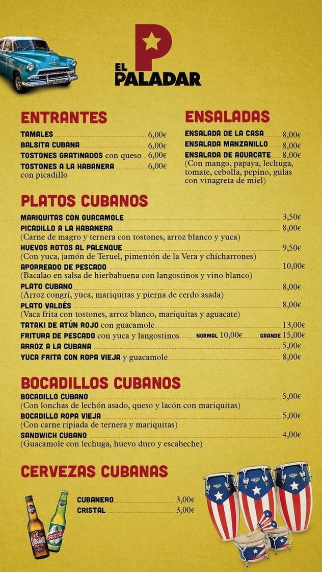 Restaurants El Paladar (Restaurante)