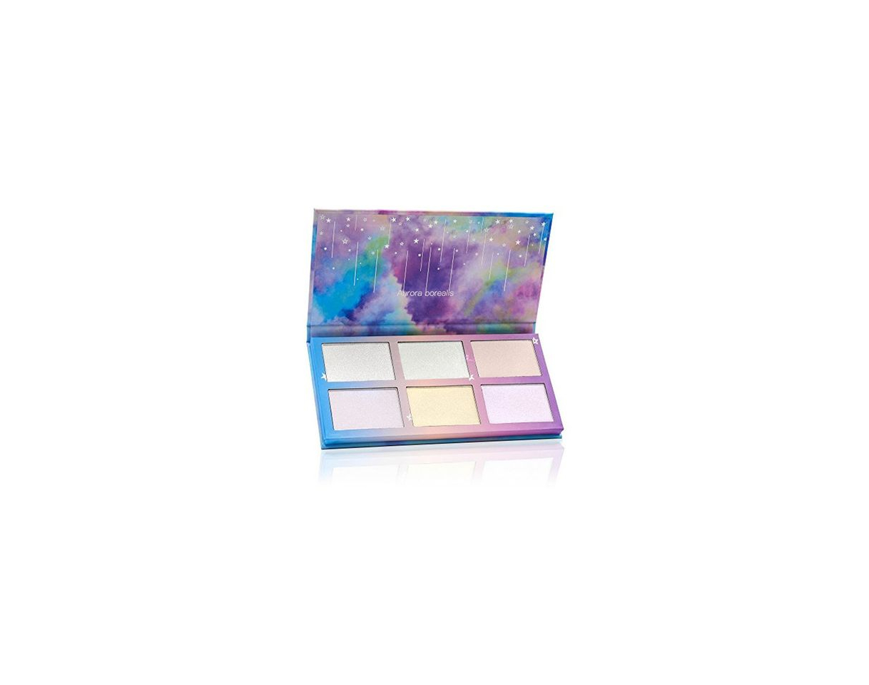 Social TZ cosmetix - Aurora boreal 6 colores paleta de maquillaje Kit de maquillaje en polvo